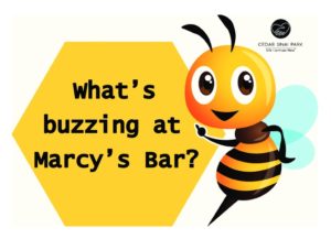 What's Buzzing in Marcy's Bar @ Marcy's Bar, Rose Schnitzer Manor, CSP | Portland | Oregon | United States