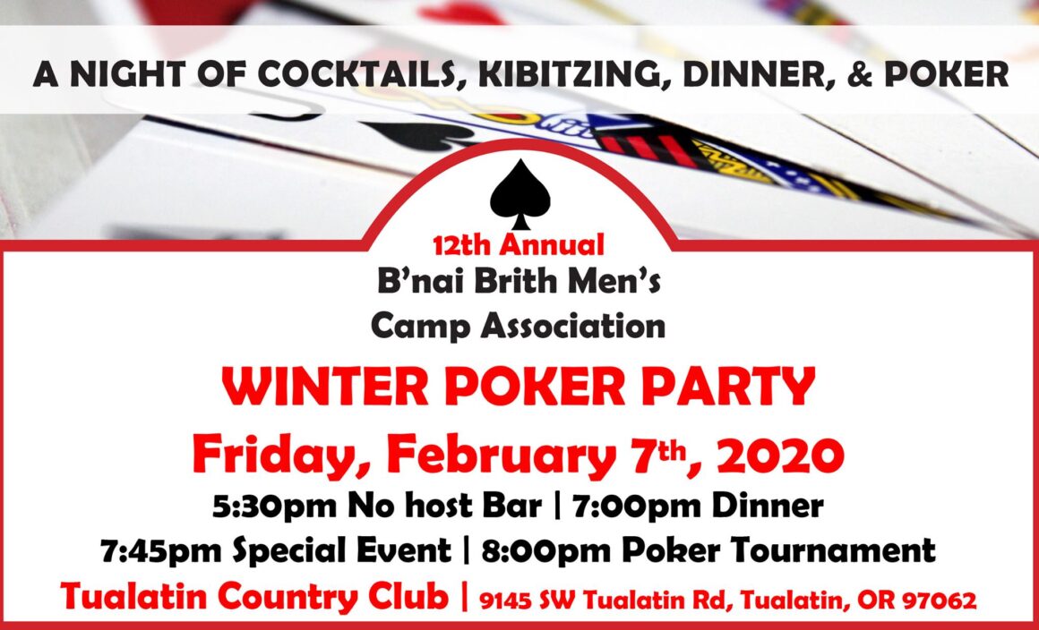 Winter Poker Party @ Tualatin Country Club